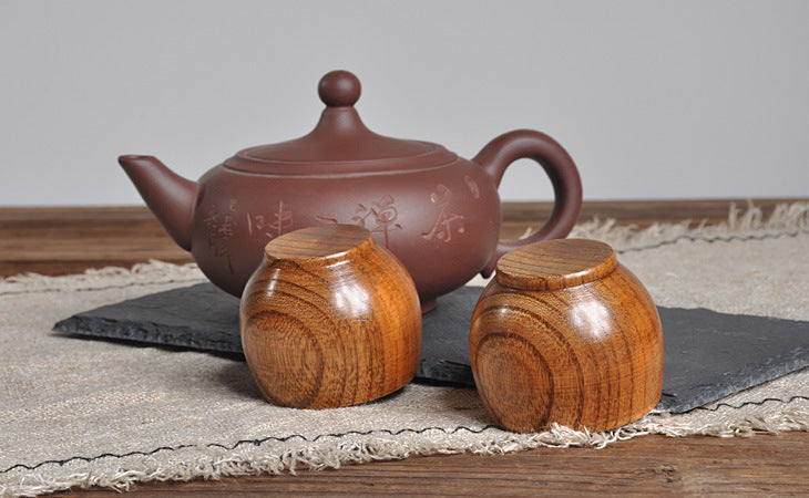 Wooden Tea Set Small Wooden Cup Small Teacup