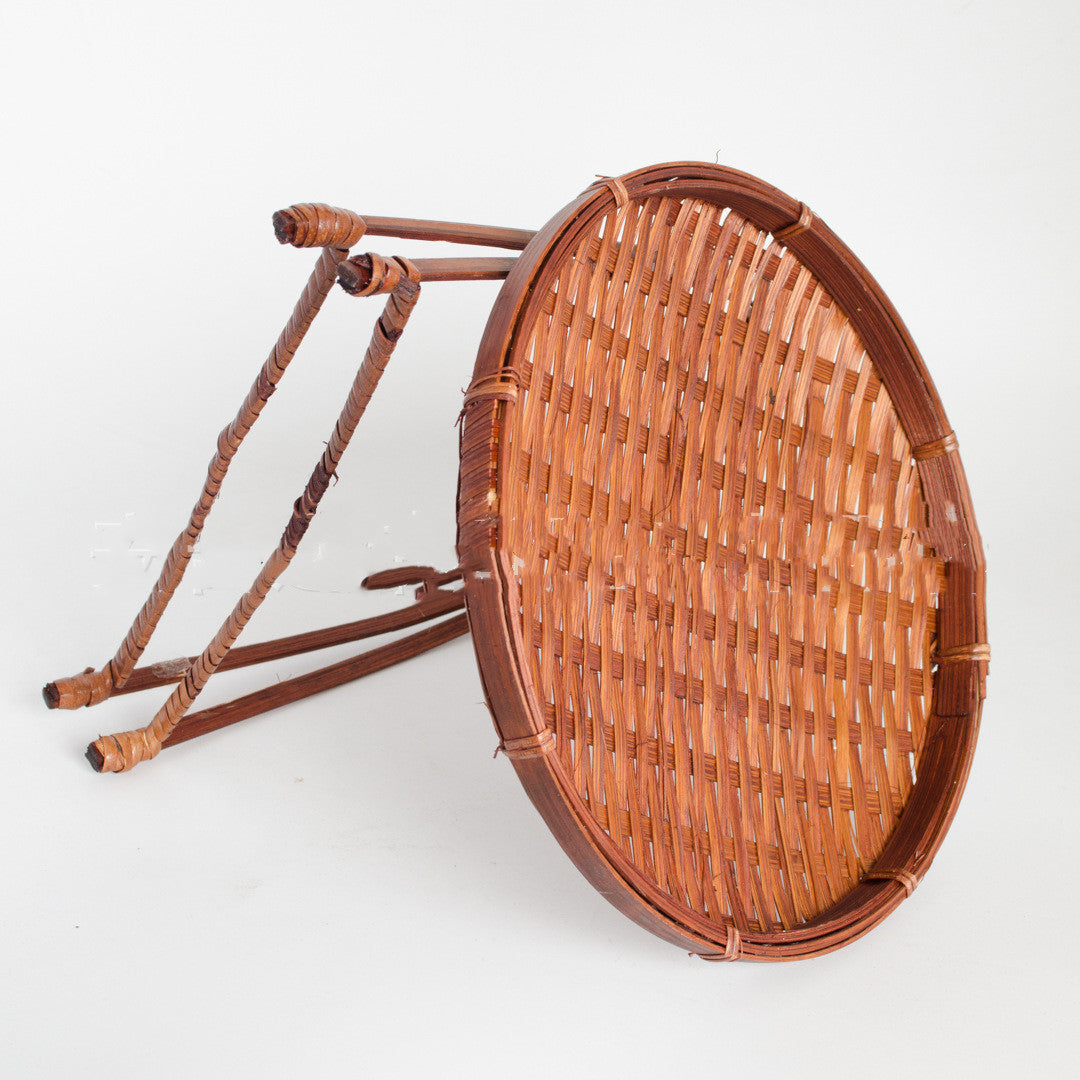 Bamboo Serving Platter, Snack Tray; Basket