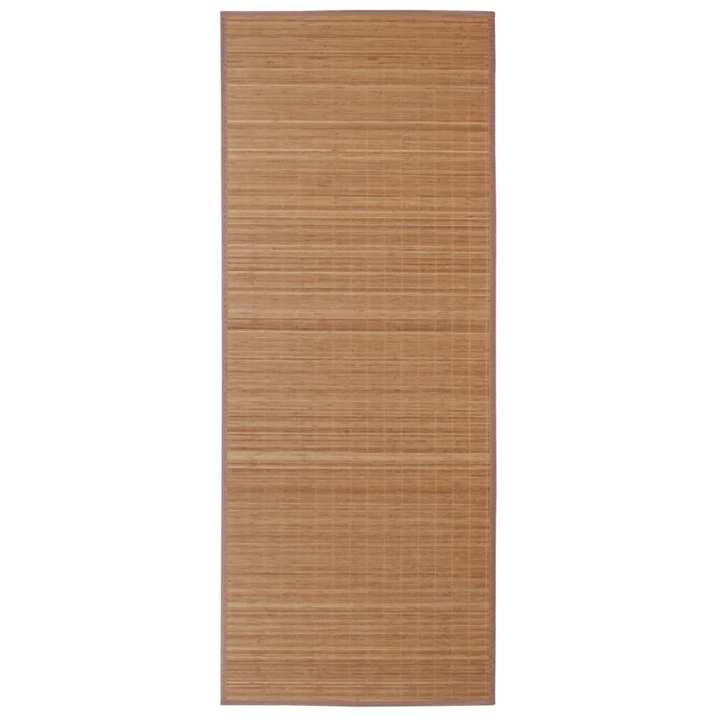 Rug Bamboo 63"x 90.6" Brown