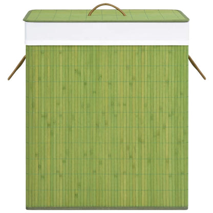 Bamboo Laundry Basket with Removable Liner and Handles - Eco-Friendly, Versatile, and Lightweight
