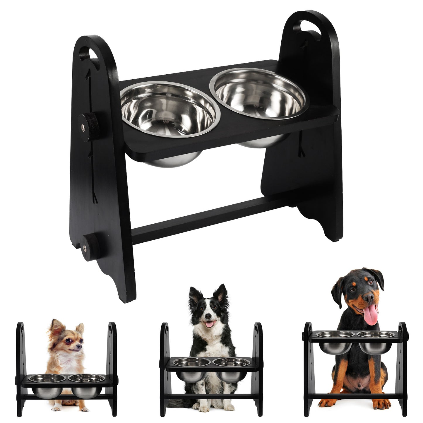 Elevated Dog Bowls for Medium Large Sized Dogs