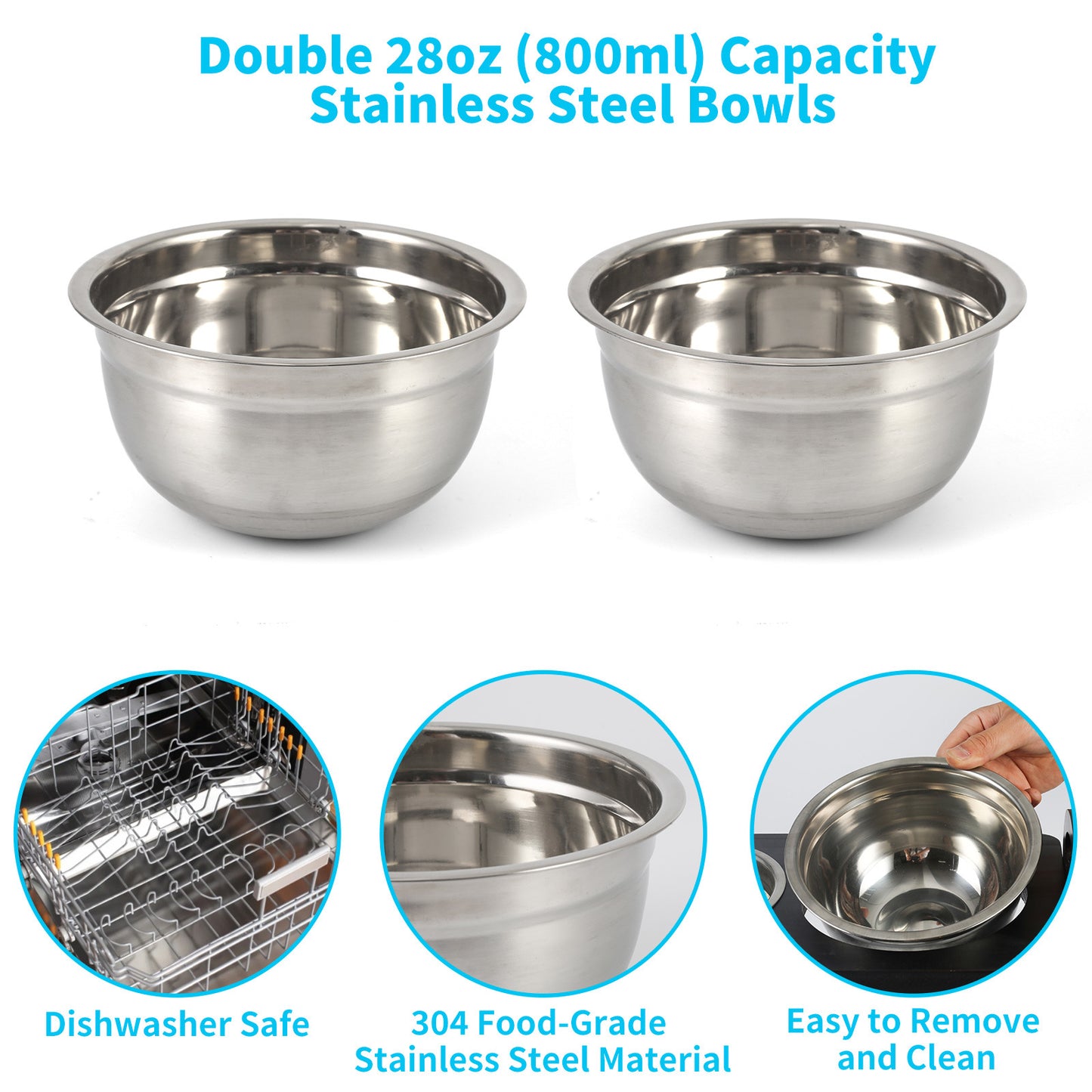 Elevated Dog Bowls for Medium Large Sized Dogs