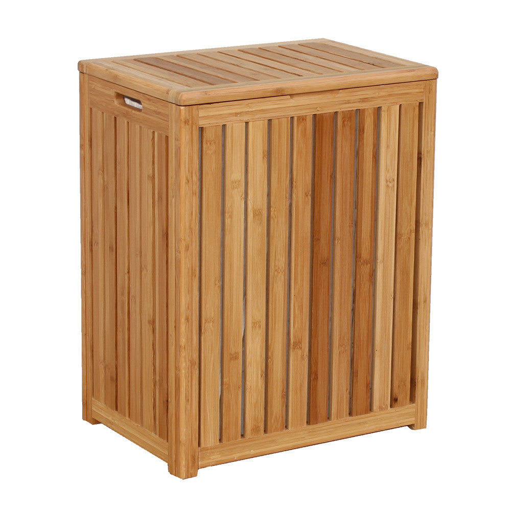 Oceanstar Spa-Style Bamboo Laundry Hamper